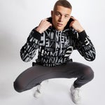 Black-Black-White