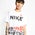 Nike Essential Printed All Over Print - Men T-Shirts White-University Red