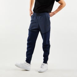 Men Pants - Nike Tech Fleece Jogger Cuffed - Midnight Navy-Thunder Blue-Black