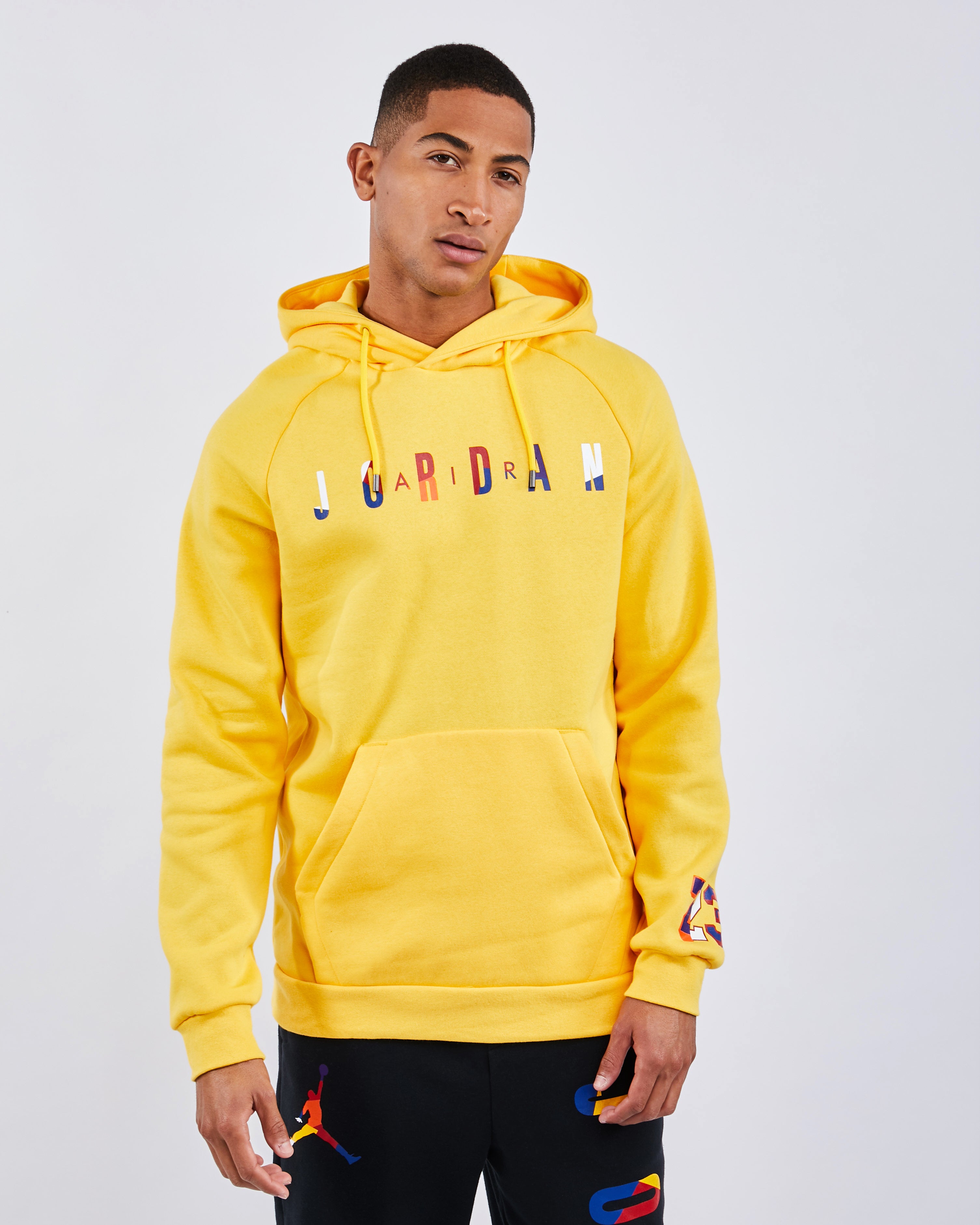 jordan hoodie yellow