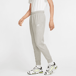 Hombre Pantalones - Nike Club - Dark Grey Heather-Silver