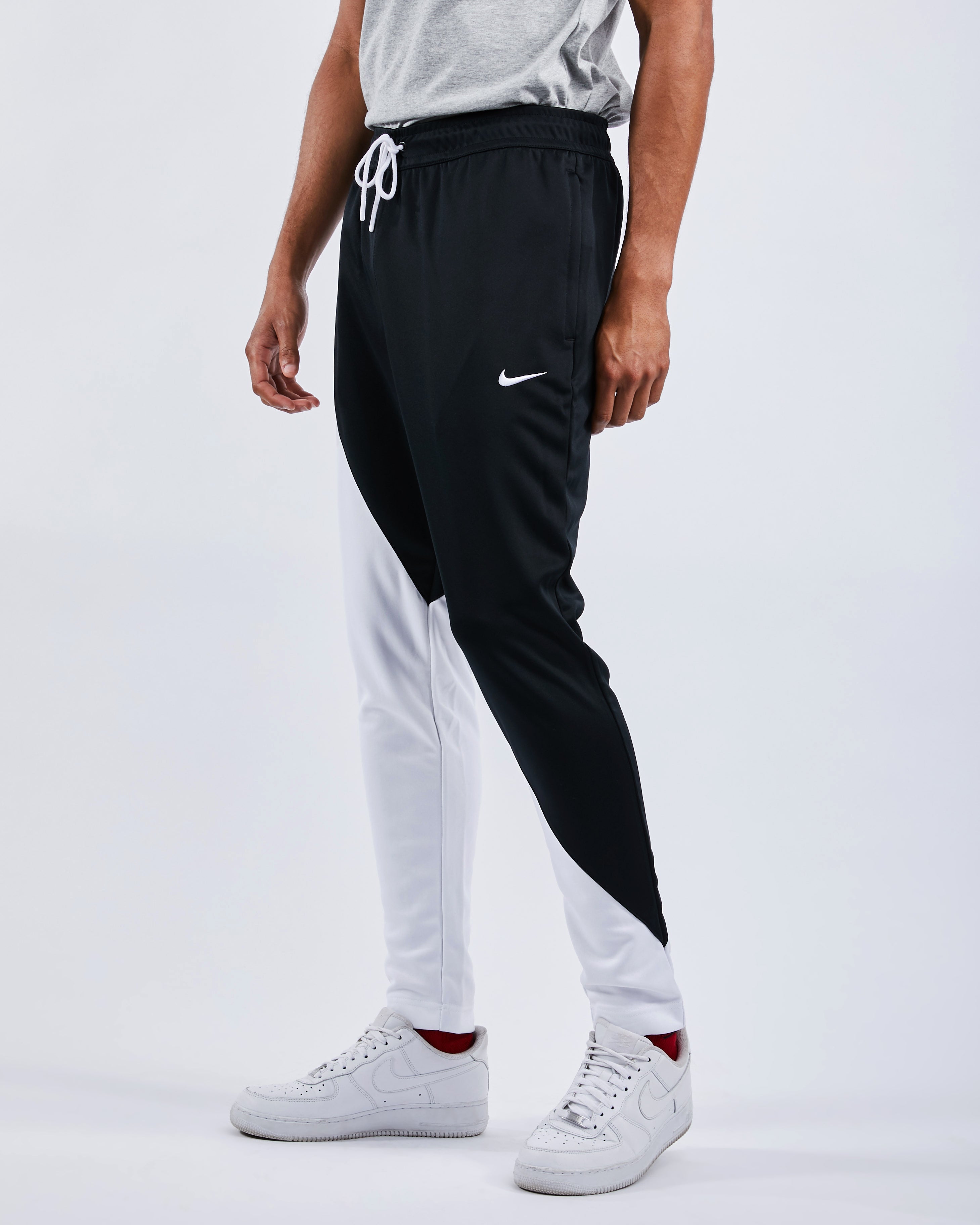 nike swoosh poly track pants