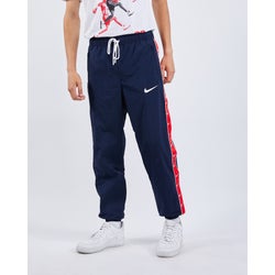Men Pants - Nike Swoosh Taped - Obsidian-University Red-White