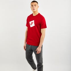 Men T-Shirts - Jordan Jumpman Classics - Gym Red-White
