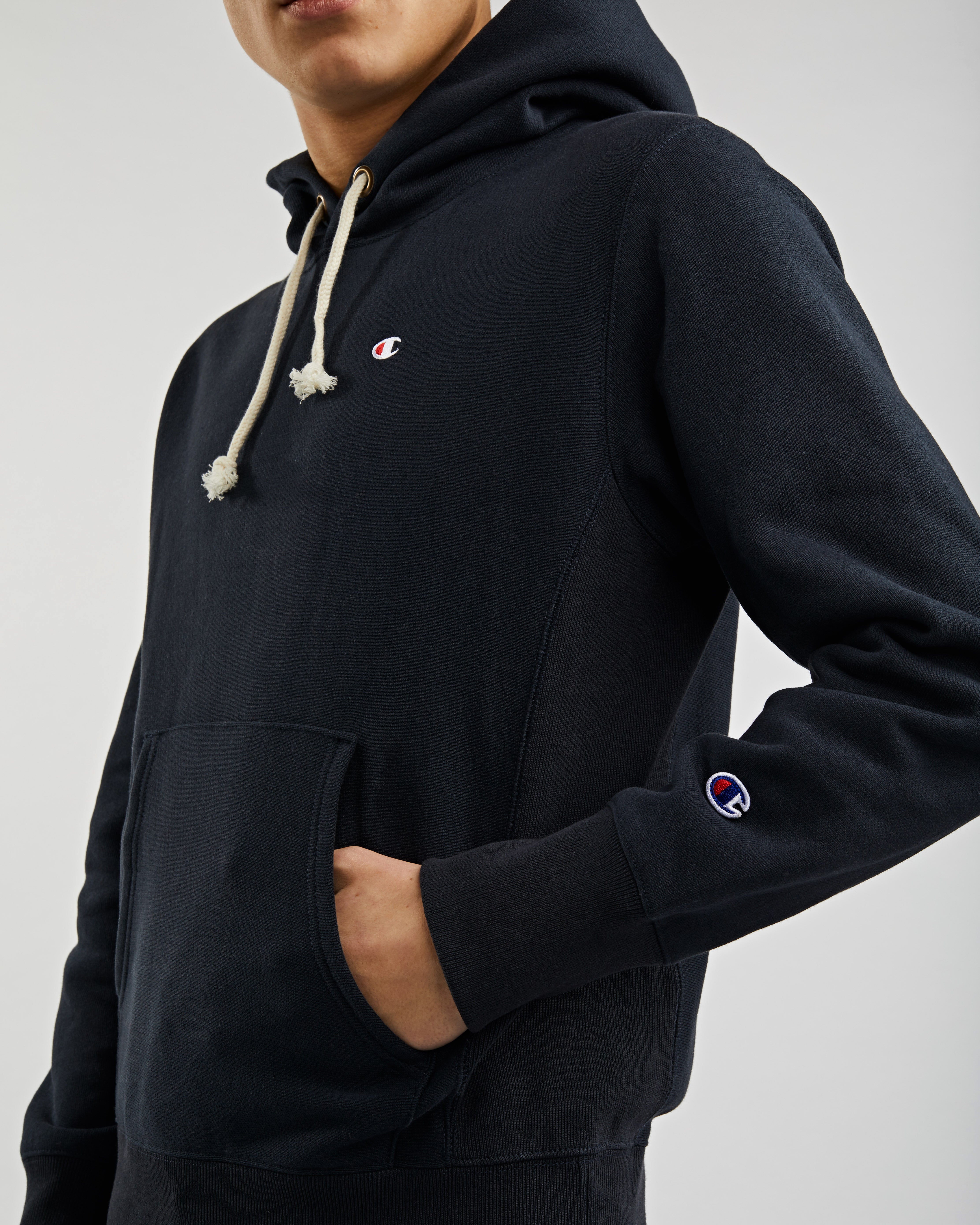 champion reverse weave hoodie foot locker