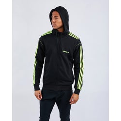 Men Hoodies - adidas Legend Full Zip - Black-Yellow-Black