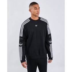Men Sweatshirts - adidas SPRT - Black-White-Black