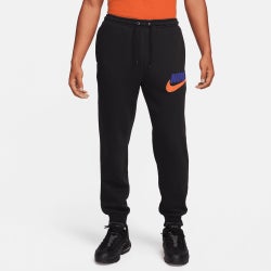 Men Pants - Nike Club Fleece - Black-Black