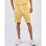 Yellow-White-Yellow - EGO KID AOP SHRT YEL