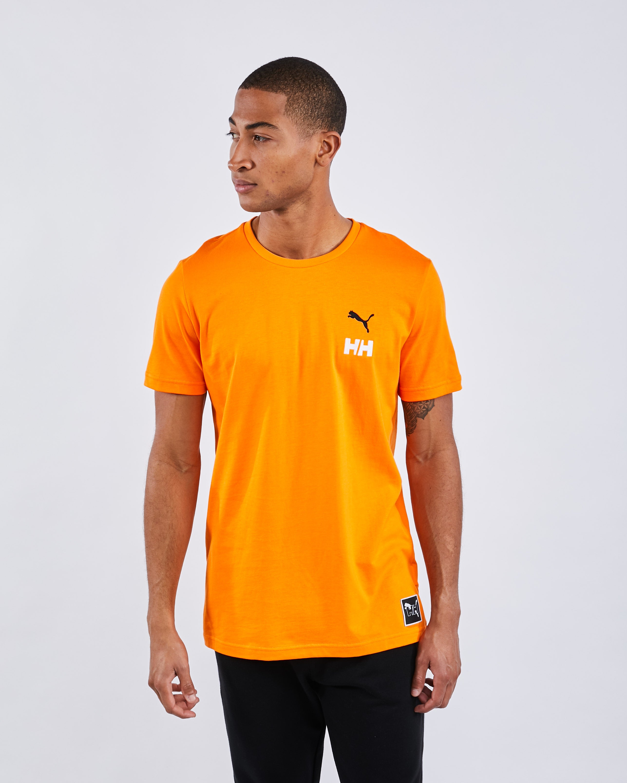 puma shirt orange