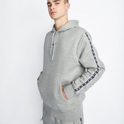 Men Hoodies - Nike Repeat Over The Head - Dk Grey Heather-Black