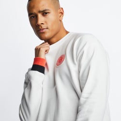 Men Sweatshirts - Under Armour Rival - White-Red