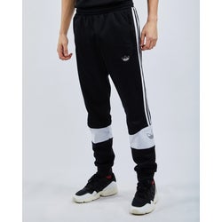 Men Pants - adidas SPRT Track - Black-White-Black