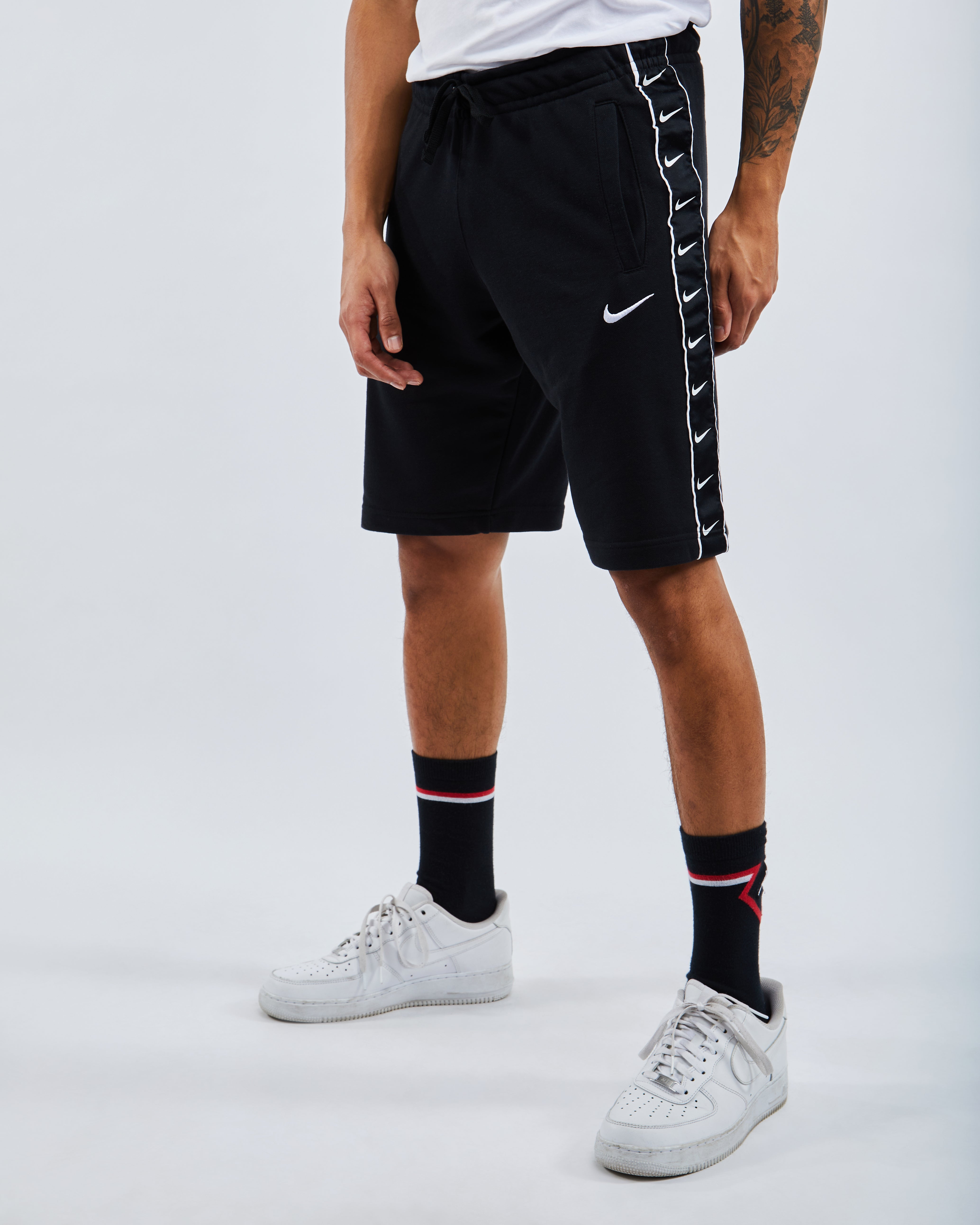 nike taped shorts