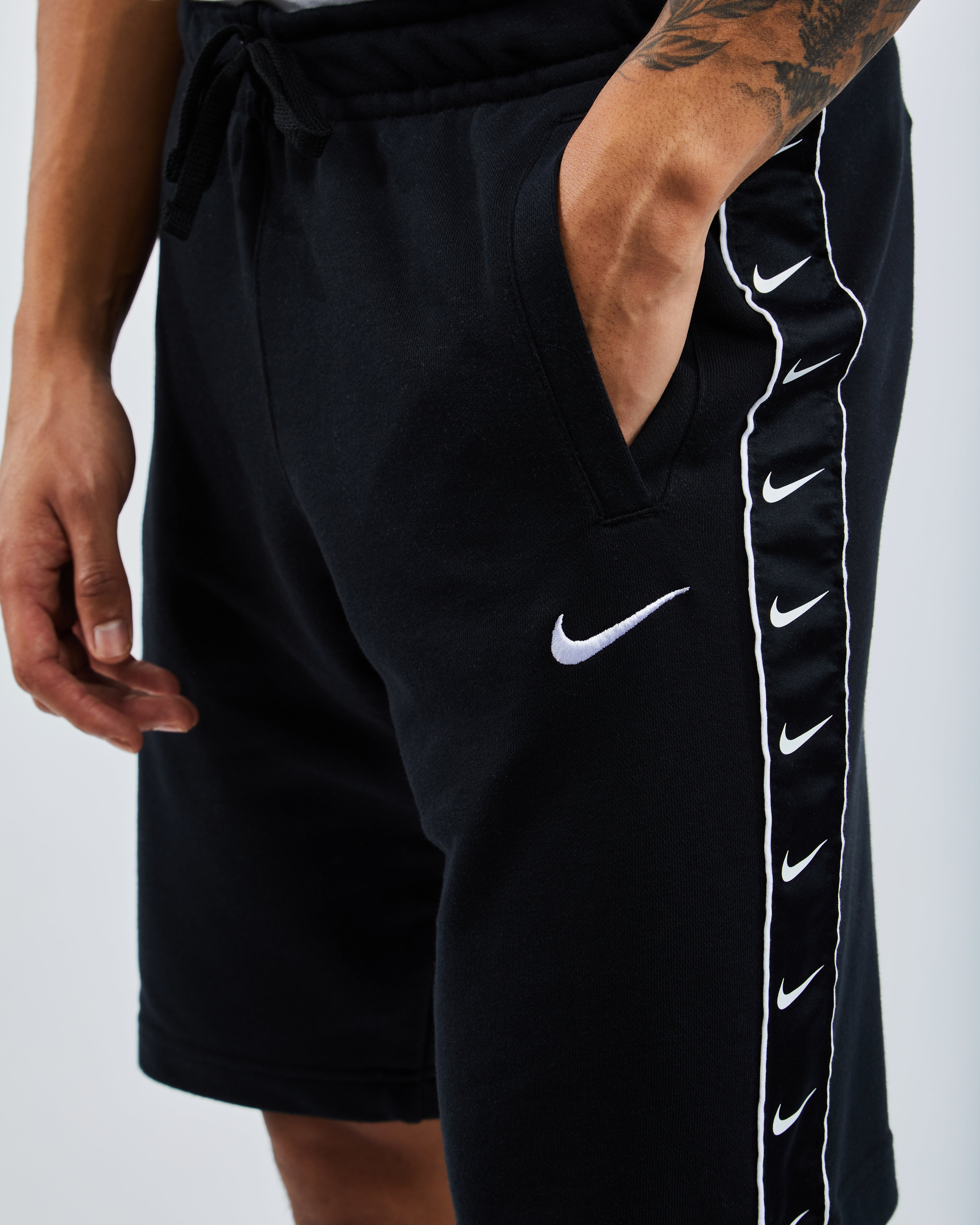 nike tape shorts