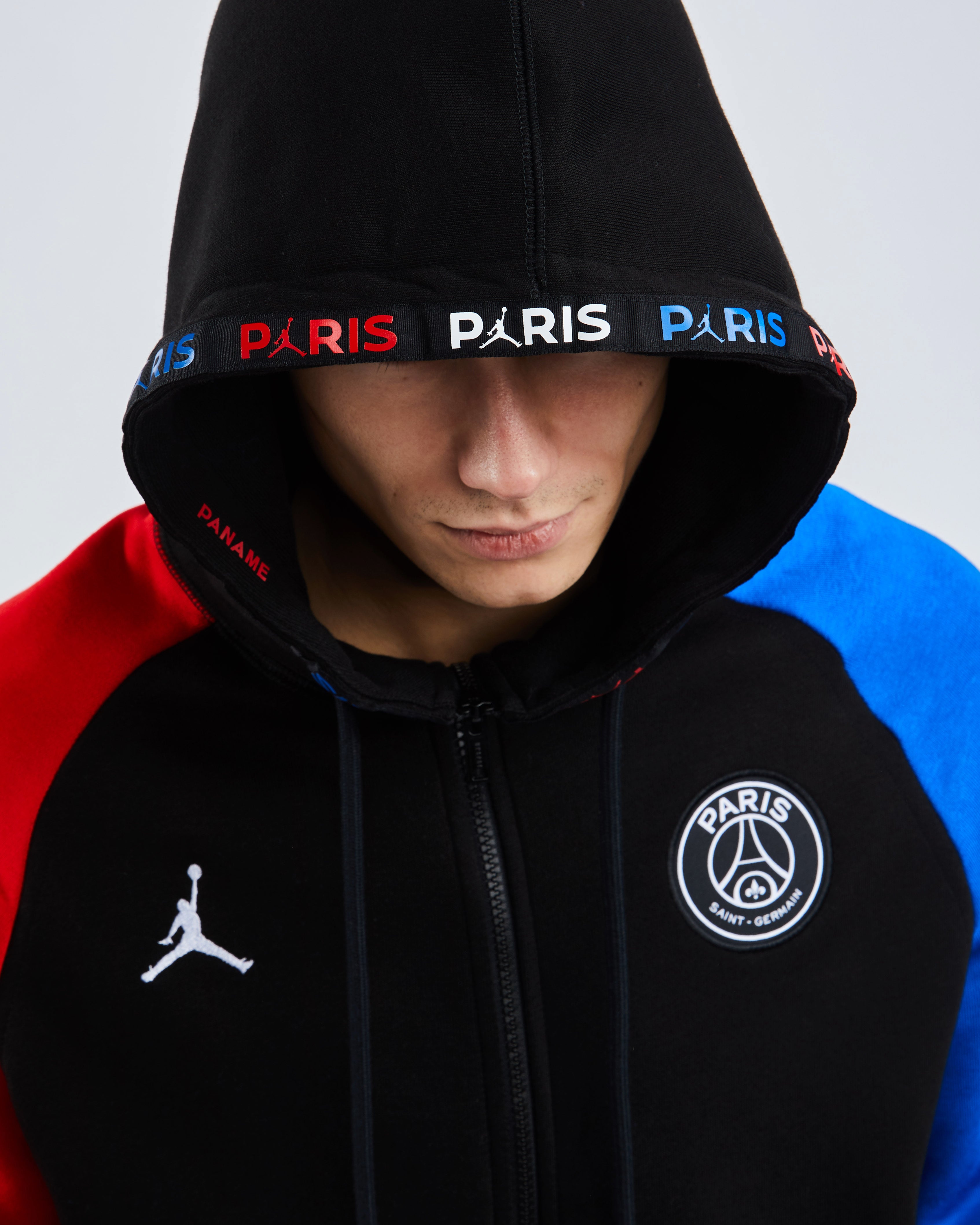 jordan x psg hoodie mens