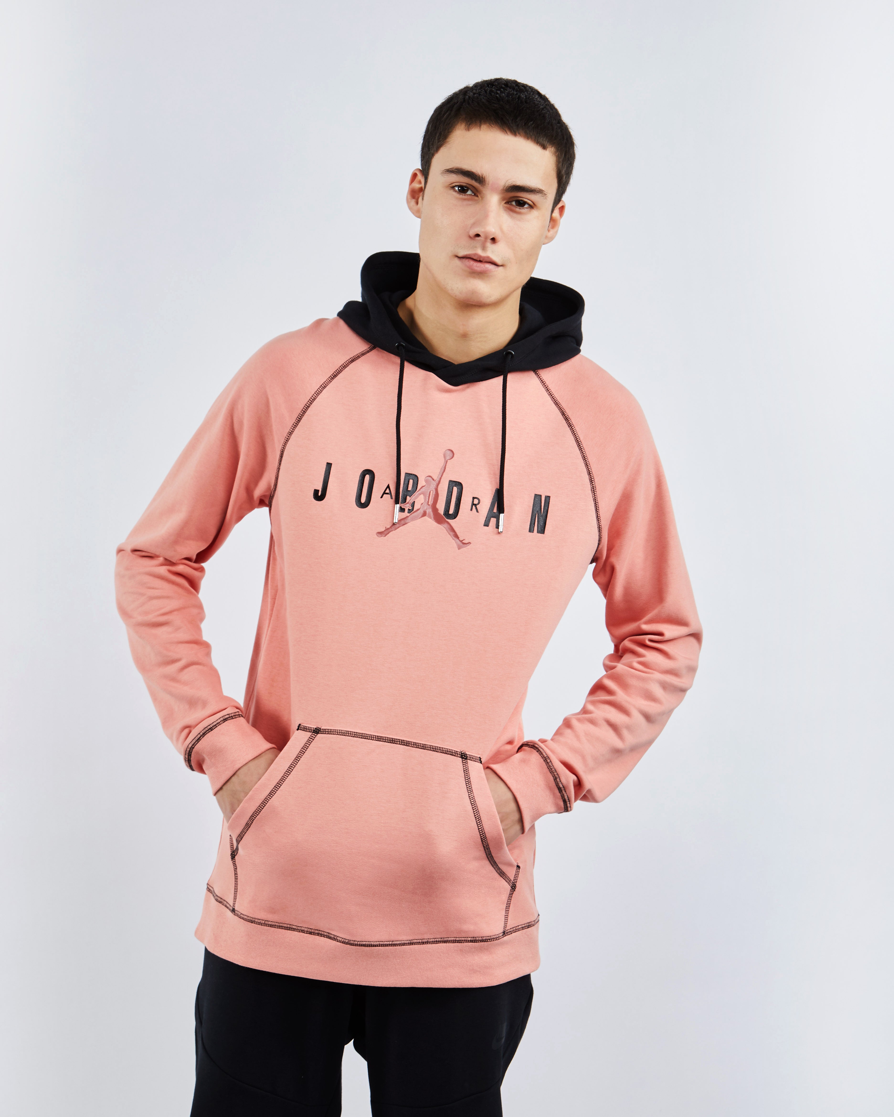 pink jordan hoodies