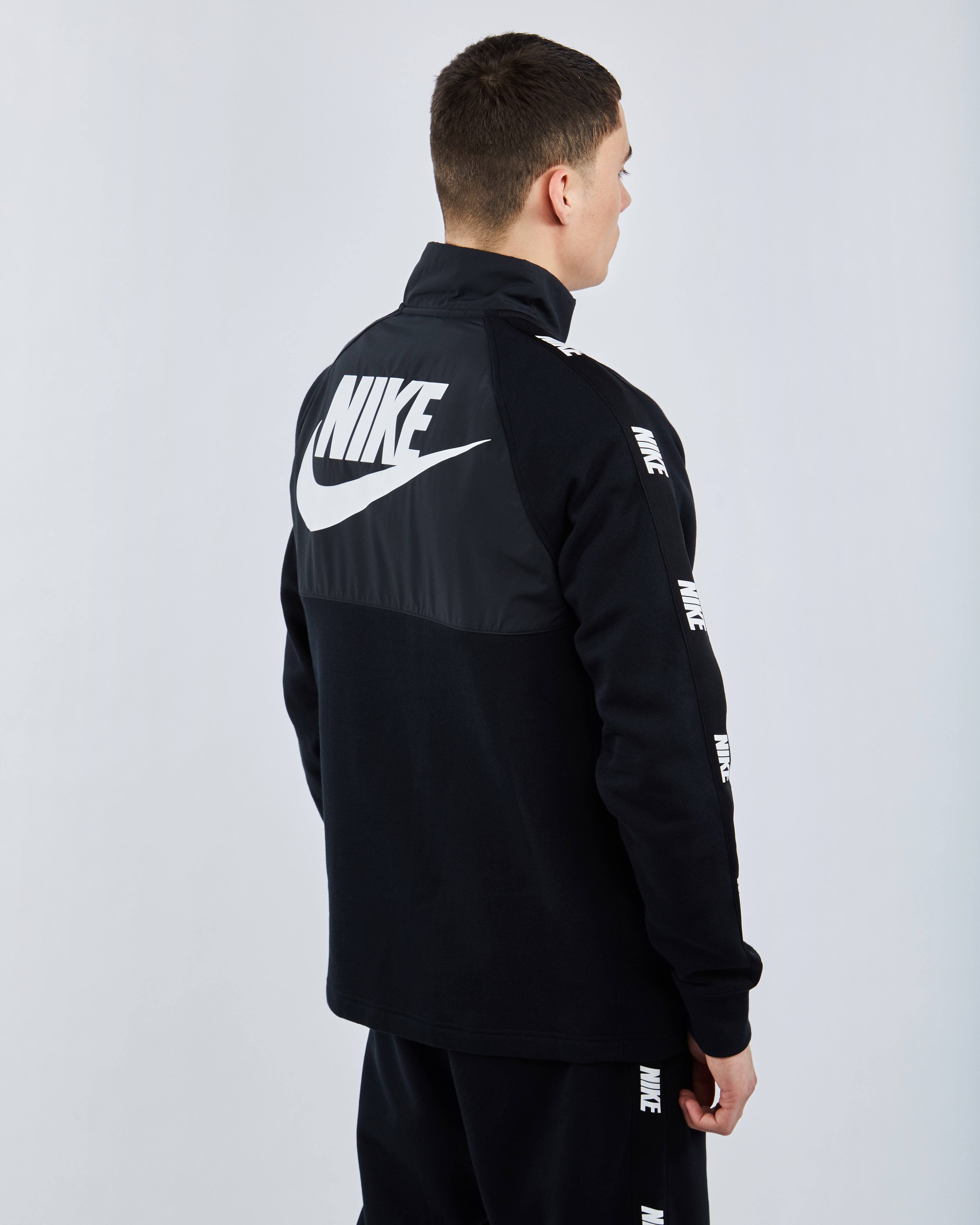 nike hybrid track top