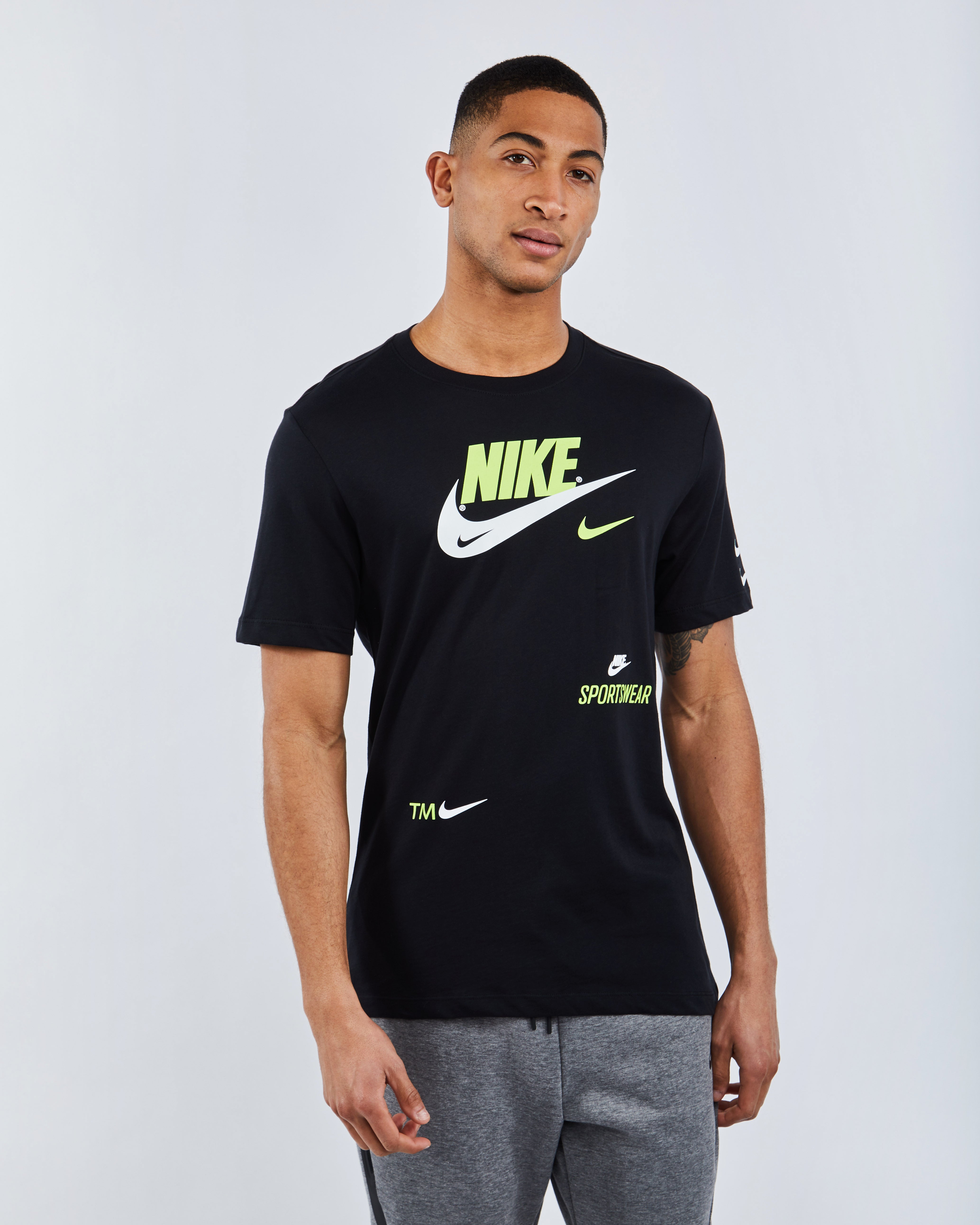 nike all over print futura crew sweatshirt