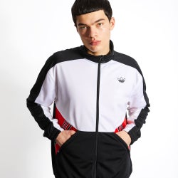 Men Track Tops - adidas Originals - Black-White-Red