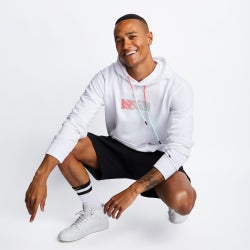 Men Hoodies - Champion American Pastels Legacy - White-White