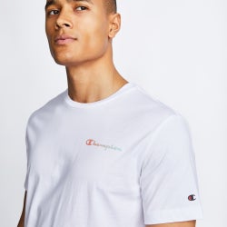 Men T-Shirts - Champion American Pastels Legacy - White-White