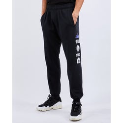 Men Pants - adidas Space Race - Black-Black-Black