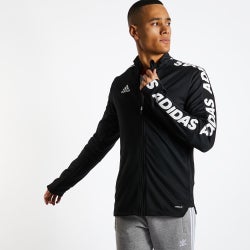 Men Track Tops - adidas Tiro21 - Black-Black