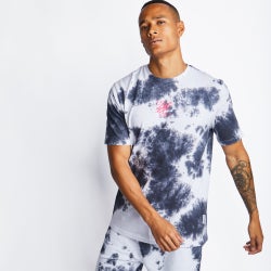 Men T-Shirts - Fresh Ego Kid Tie Dye Tee - Black-Black