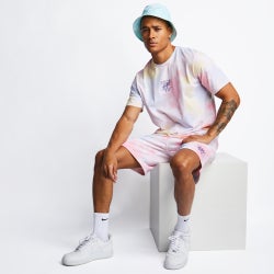 Men T-Shirts - Fresh Ego Kid Tie Dye Tee - White-White