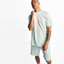Men T-Shirts - Fresh Ego Kid Warp Logo Tee - Green-Green