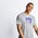 Fresh Ego Kid Warp Logo Tee - Men T-Shirts Grey-Purple