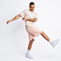 Men Shorts - Fresh Ego Kid Short - Peach-Peach