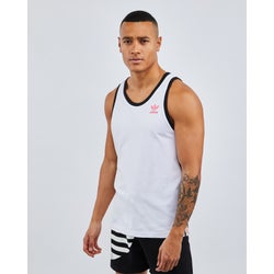 Men Vests - adidas Poolparty - White-Pink-White