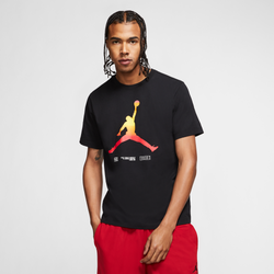 Men T-Shirts - Nike Aj11 - Black-Black-Black