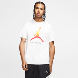 Men T-Shirts - Jordan Aj11 - White-White-White