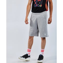 Men Shorts - adidas 3 Stripes Originals Adicolor Shorts - Medium Grey Heather-Medium Grey Heather