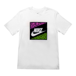Men T-Shirts - Nike Aqua Futura - White-White