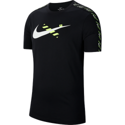 Men T-Shirts - Nike Ftwr 2 Swoosh X - Black-Black