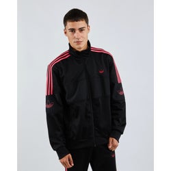 Men Track Tops - adidas SPRT - Black-Pink-Black