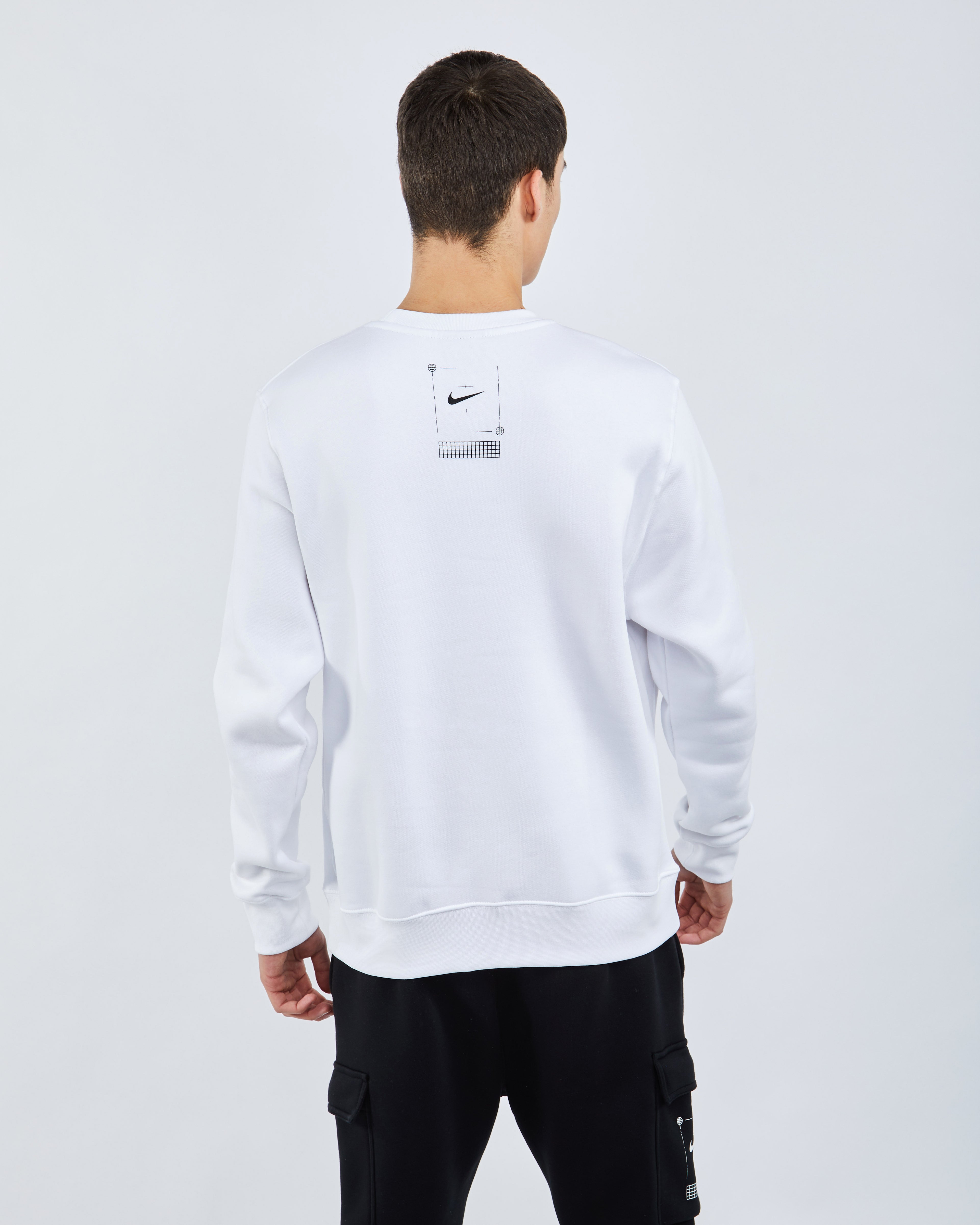 nike human crafted swoosh crew