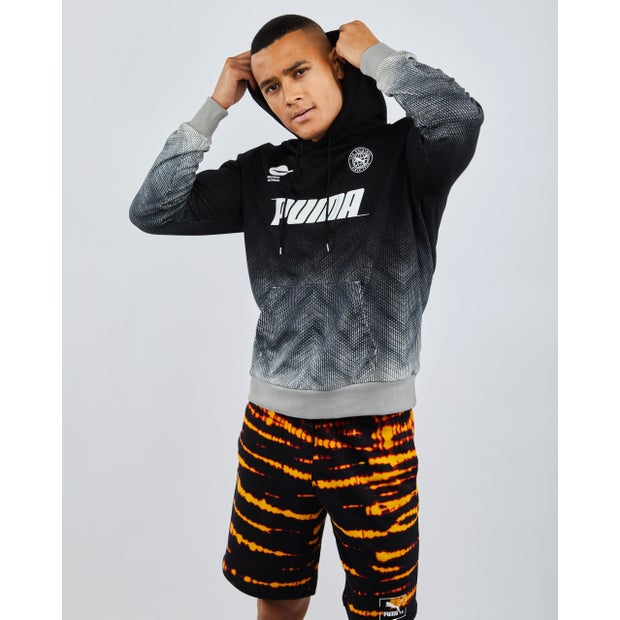 Puma Xbu Neon All Over Print Graphic - Uomo Hoodies