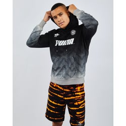 Men Hoodies - Puma Xbu Neon All Over Print Graphic - Black-Black