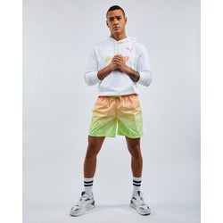 Men Shorts - Puma Xbu 7" - Orange-Orange