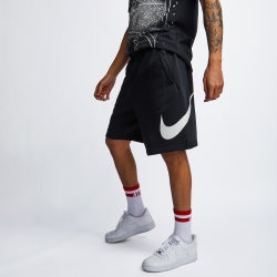 Heren Korte Broeken - Nike Club Basketball Gx Short - Black-White-White