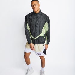 Men Track Tops - Nike 23Engineered - Black-Liquid Lime-Green