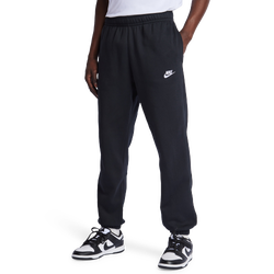 Herren Hosen - Nike Club Comf Cuffed Pant - Black-Black-White