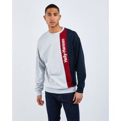 Men Sweatshirts - Helly Hansen Crew - Grey-Red-Grey