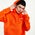 Nike Club Over The Head - Men Hoodies Orange-Orange