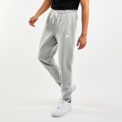 Men Pants - Nike Modern Fleece - Grey-Grey